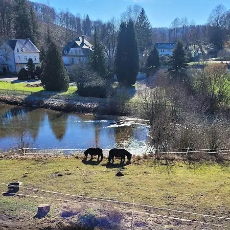 شقة Landidyll, Whirlpool, Minipigs, Ponys, Familien